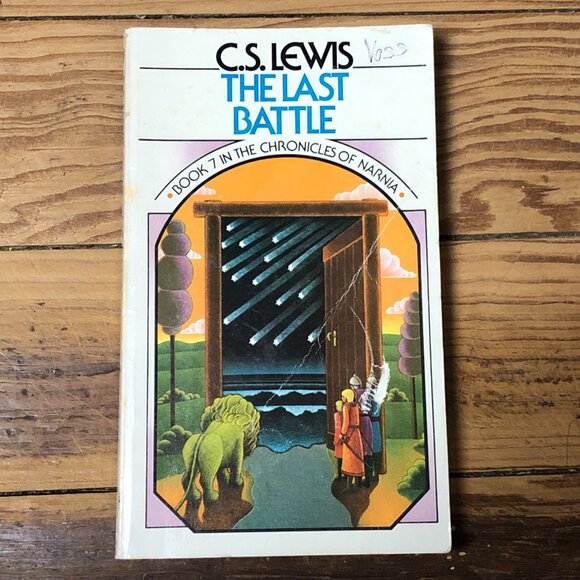 VTG Lot CS Lewis Chronicles of Narnia - Books 1, 3, 6, 7 Vintage 50's Paperback - Picture 12 of 16
